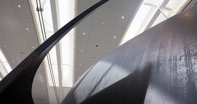 Tilted Spheres by Richard Serra