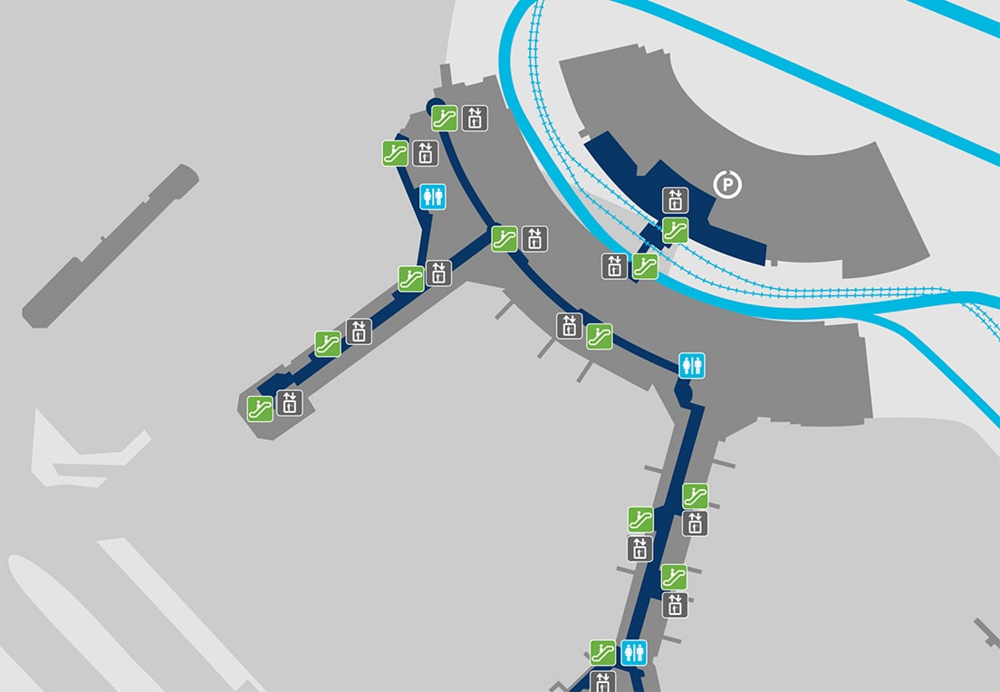 Pearson airport terminal 3 gate map